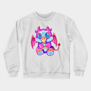 Lil magenta Crewneck Sweatshirt